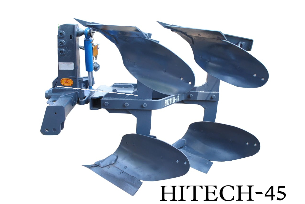 TWO BOTTOM REVERSIBLE M.B PLOUGH HI-TECH 45HP